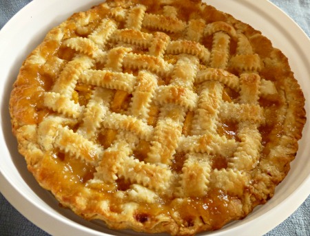 Blue Ribbon Peach Pie