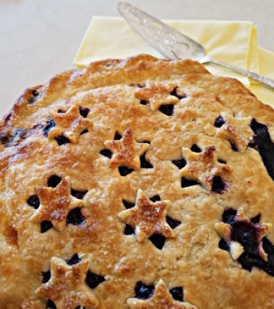 Blissful Blueberry Pie