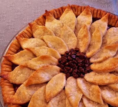 Cherry Sunflower Pie