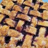 Boysenberry Lattice Pie