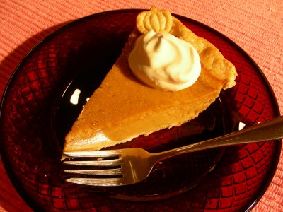 Silky Pumpkin Pie