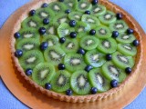 Fresh Kiwi Blueberry Tart