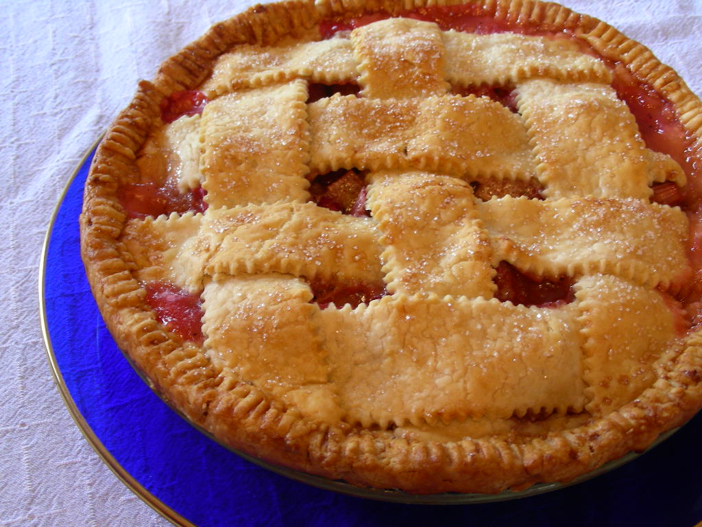 Royal Rhubarb Pie